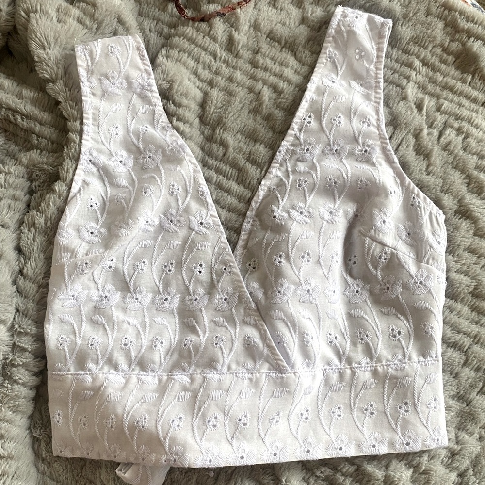 Small crop top L.A. hearts